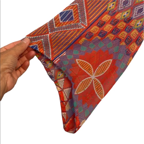 Altar’d State Geometric Designed Colorful Top - Picture 5 of 13